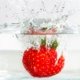 Erdbeere Splash